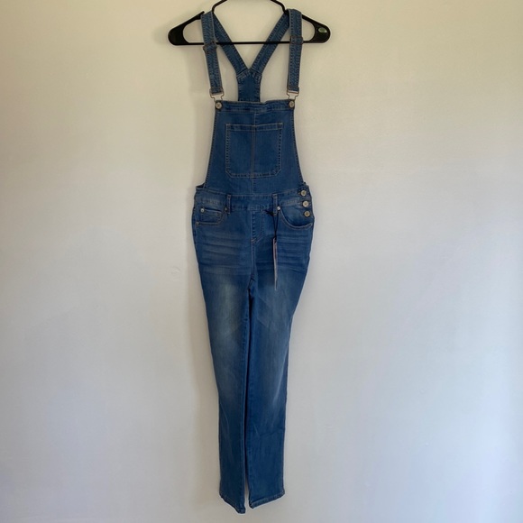 Enjean Denim - ENJEAN Vintage denim skinny overalls